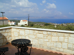 view from the villa